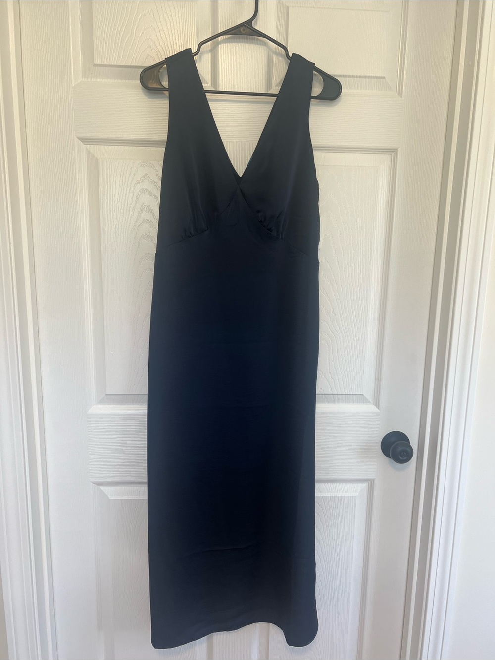 Old Navy Navy Blue Dress with V-Neck